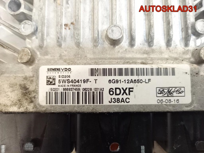 Блок ЭБУ Ford Galaxy 1.8 QYWA 6G9112A650LF