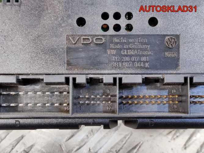 Блок климата Volkswagen Passat B5+ 3B1907044K