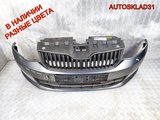 Бампер передний Skoda Fabia 3 6V0807221 (Изображение 2)