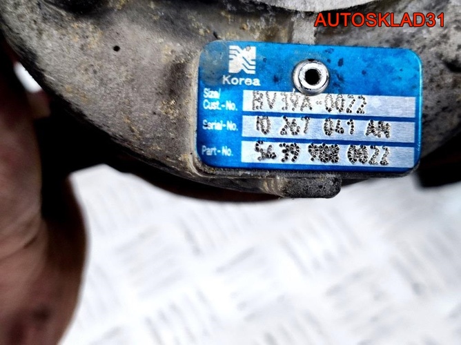 Турбина VW Caddy 3 1.9 BJB 54399880022 Дизель