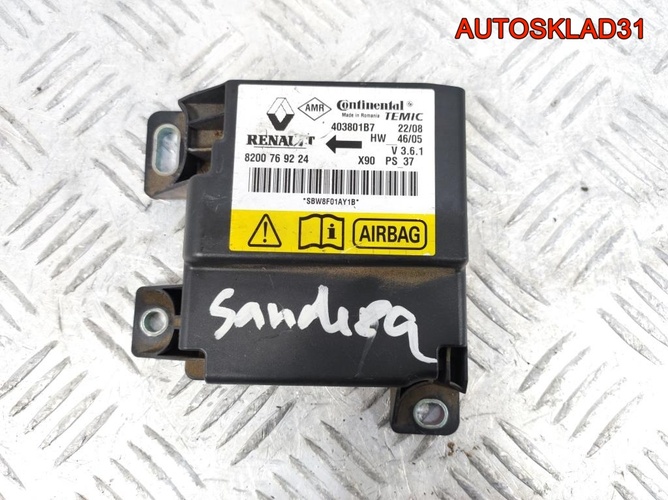 Блок управления AIR BAG Renault Sandero 8200769224