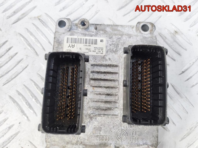 Блок эбу Opel Astra H 1.4 Z14XEP 55557934 Бензин