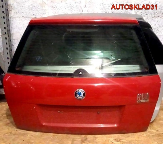 Дверь багажника Skoda Fabia 6Y0827025 Хетчбэк