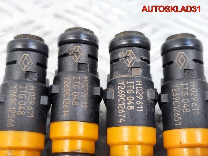 Форсунка инжекторная Renault Scenic K4M H029611