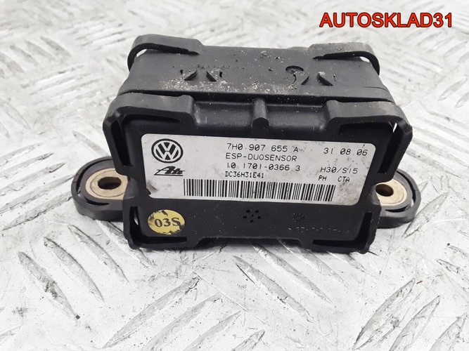 Датчик ускорения Volkswagen Golf Plus 7H0907655A