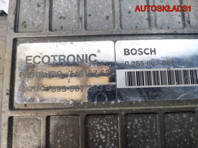 Блок ЭБУ Audi 80/90 B3 893907383B