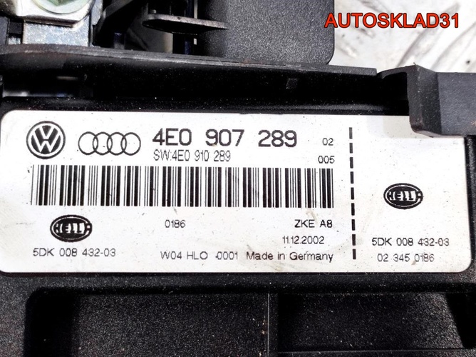 Блок комфорта Audi A8 D3 4E0907289