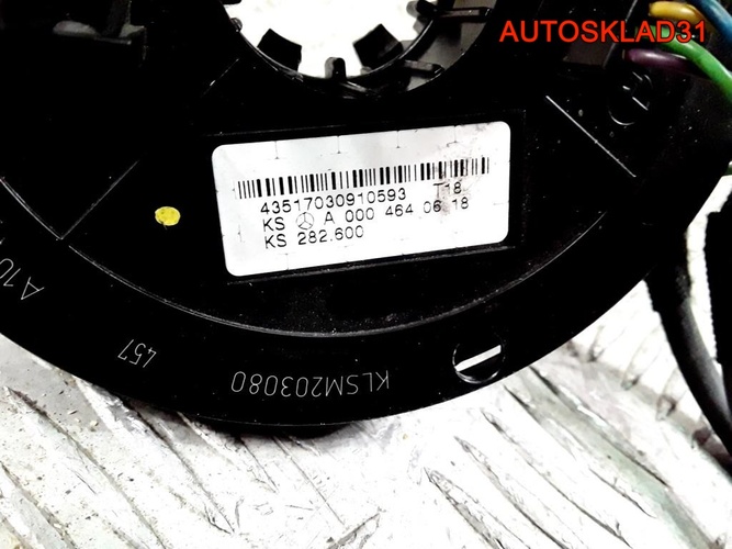Шлейф подрулевой Mercedes Benz W203 A0004640618