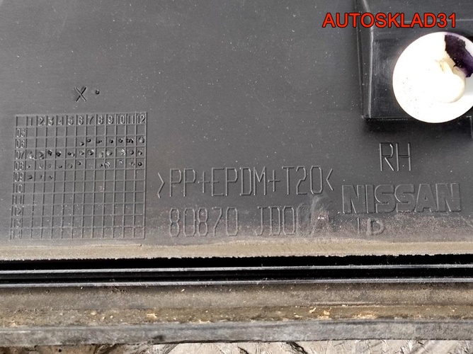 Накладка двери передней правой Nissan Qashqai J10