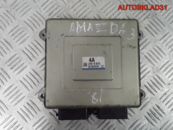 Блок Эбу Mazda 3 BK 2.0 LF LF5018881G