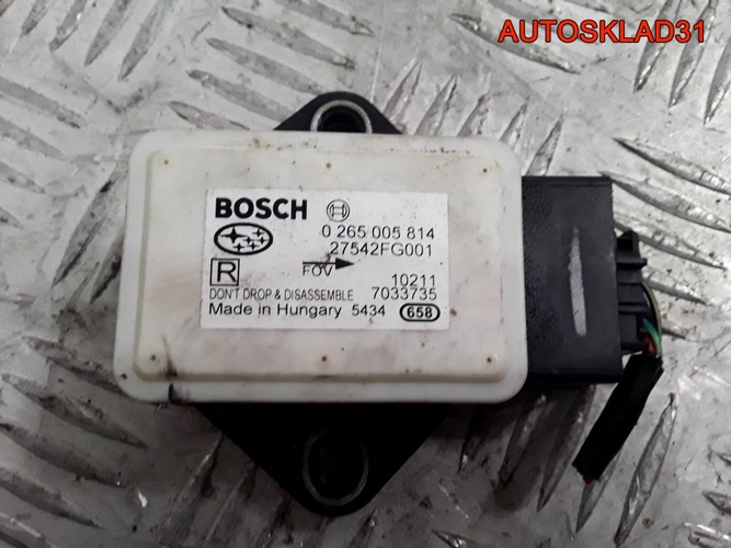 Датчик ускорения Субару Форестер S12 27542FG001