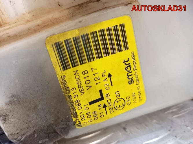 Фара левая Smart Fortwo W450 0301088313