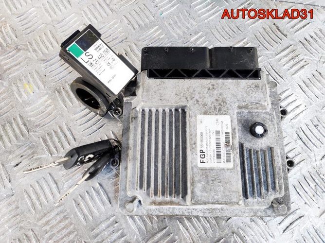 Блок эбу комплект Opel Corsa C 1,3 Z13DT 55190069 