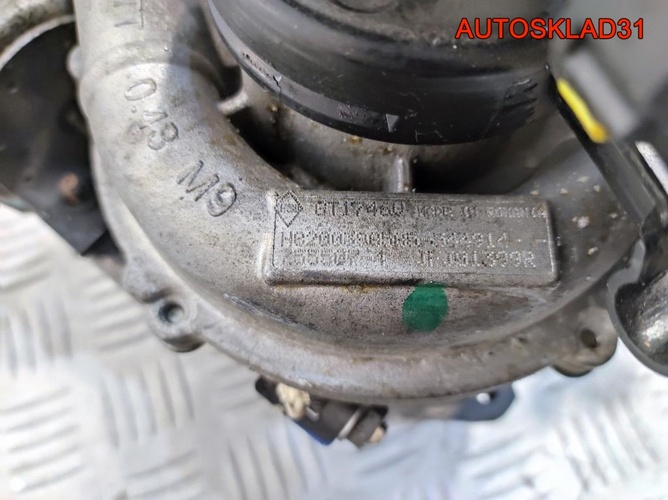 Турбина Renault Scenic 2 1.9 F9Q 8200398585