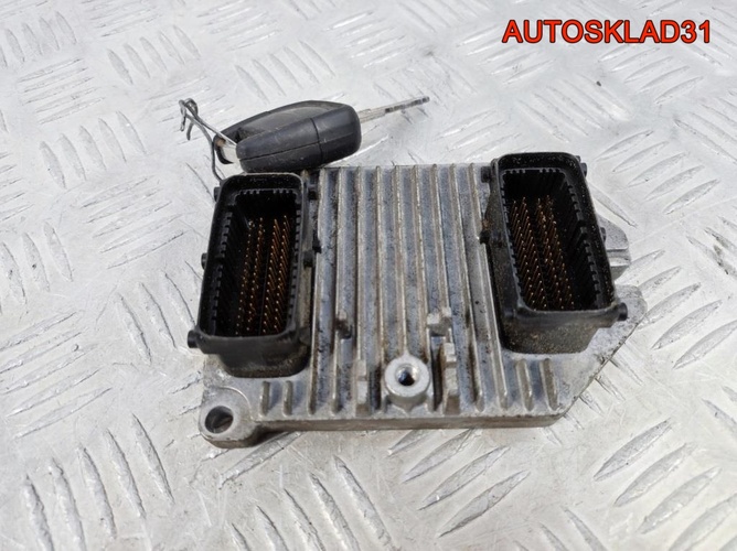 Блок Эбу Opel Astra G 1.8 Z18XE 55351703 Бензин