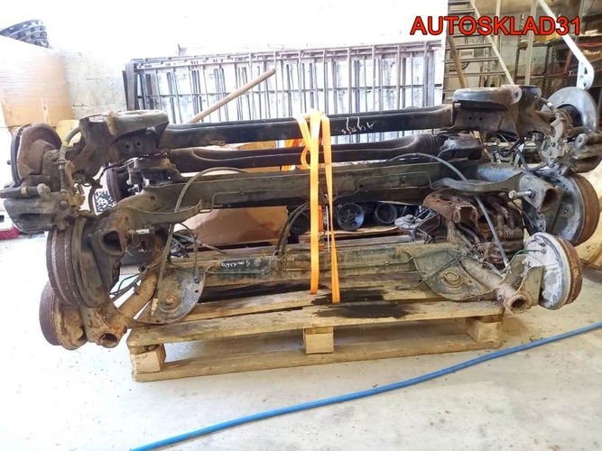 Балка задняя в сборе Kia Rio 551001G200