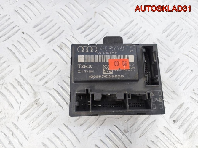 Блок комфорта передней л/двери Audi A6 4F0959793F