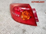 Фонарь задний левый Mazda 3 BK BP4K51160E Хетчбэк (Изображение 1)