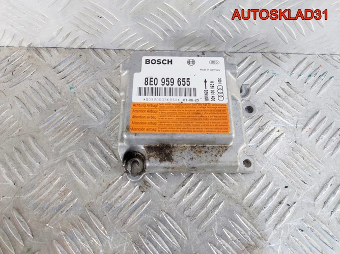 Блок управления AIR BAG Audi A4 B6 8E0959655