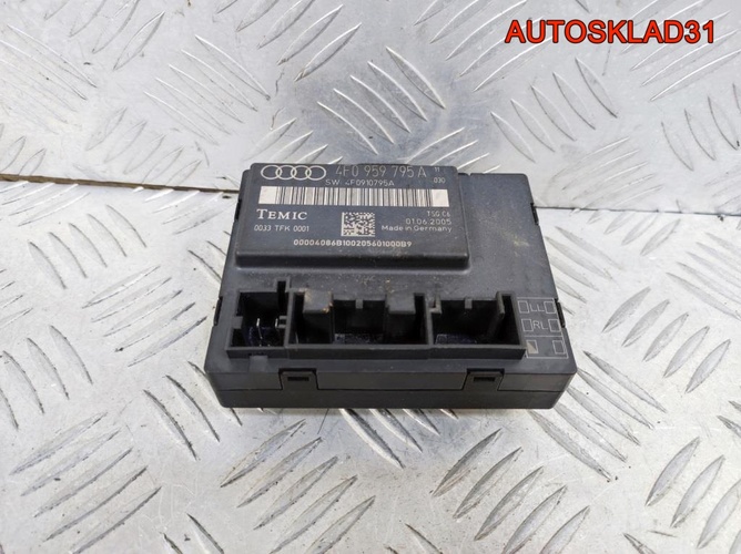 Блок комфорта задней двери Audi A6 C6 4F0959795A