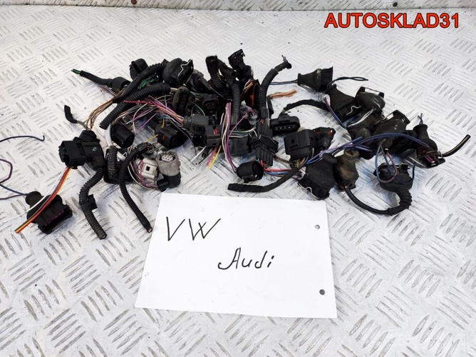 Фишки проводки двигателя Audi Volkswagen