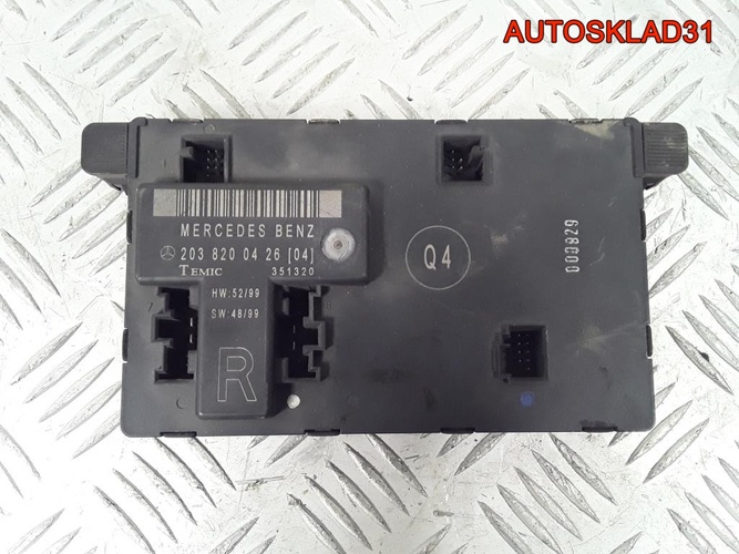 Блок комфорта п/п двери Mercedes W203 A2038200426