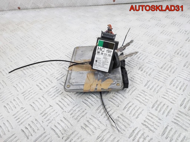 Блок ЭБУ комплект Opel Astra G 2.0 09133267 Дизель