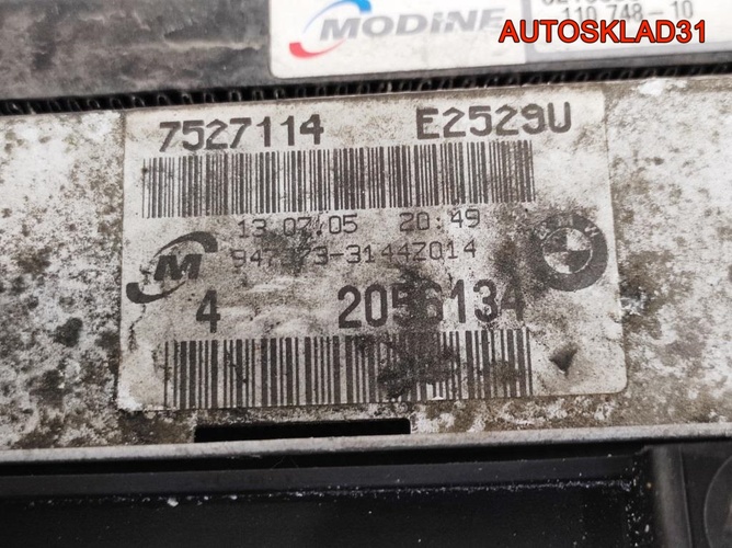 Кассета радиаторов BMW E90 2,5 N52B25 7527114