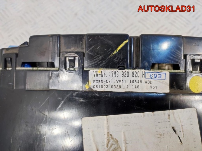 Панель приборов VW Sharan 7M3920820H 1,9 Дизель