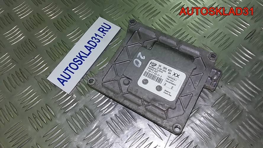 Блок Эбу Opel Vectra C 1.8 Z18XER 55355631 Бензин