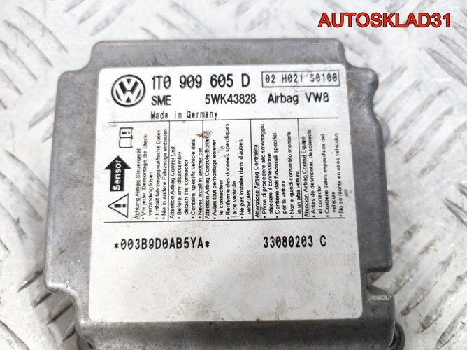 Блок управления AIR BAG VW Touran 1T0909605D