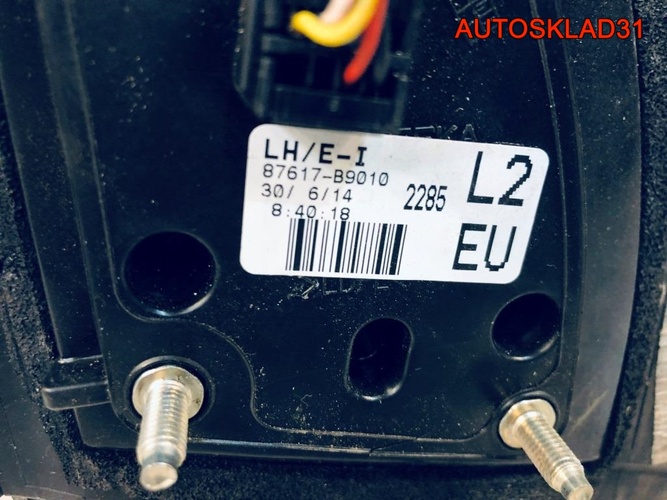 Зеркало электрическое левое Hyundai i10 87617B9010