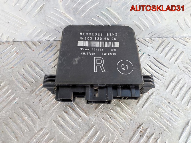 Блок комфорта з/п двери Mercedes W203 A2038206626
