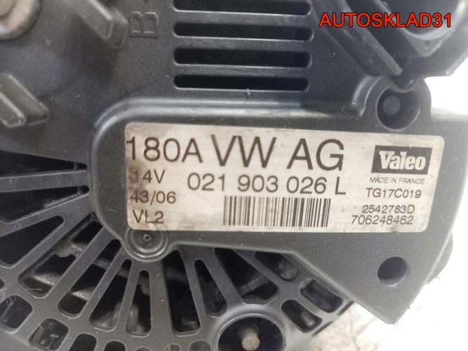 Генератор Volkswagen Passat B6 1,9 BKC 021903026L