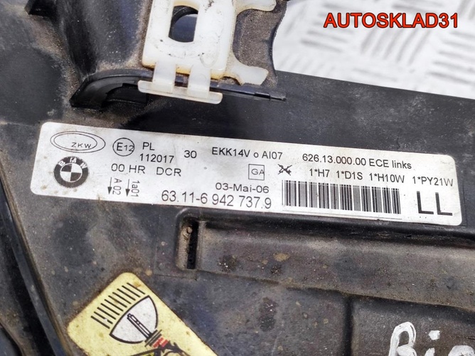 Фара левая Ксенон BMW 3-serie E90E91 63116942737