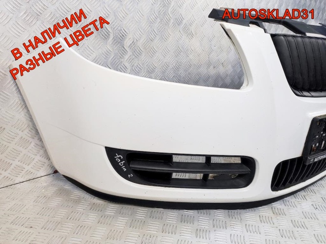 Бампер передний Skoda Fabia 2 5J0807221