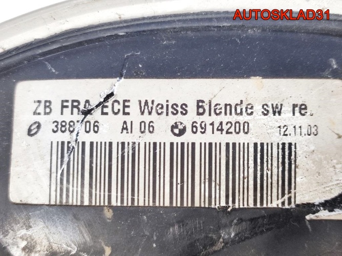 Указатель поворота правый BMW E46 63136914200