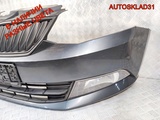 Бампер передний Skoda Fabia 3 6V0807221 (Изображение 4)