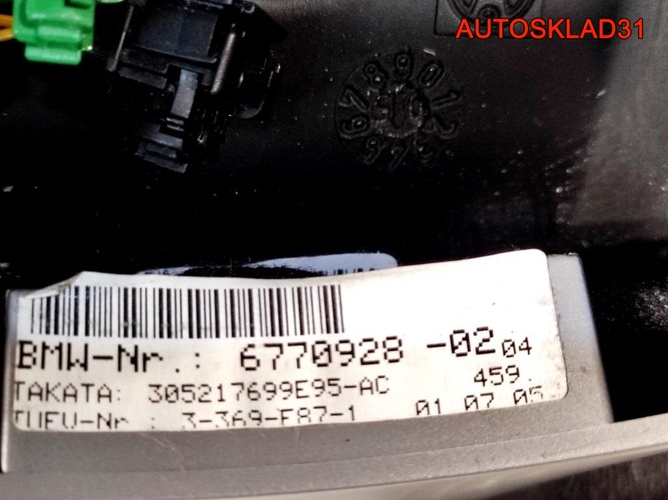 Рулевое колесо с AIR BAG Кожа BMW E90 32306795570