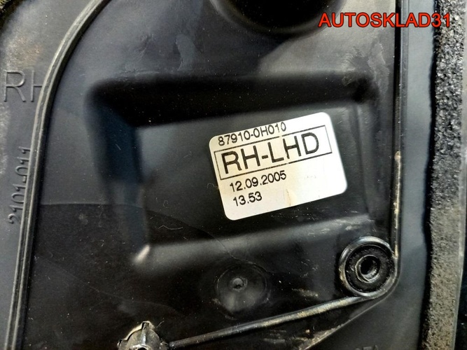 Зеркало правое механическое Toyota Aygo 879100H010