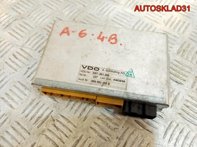 Блок комфорта Audi A6 C5 4B0962258B