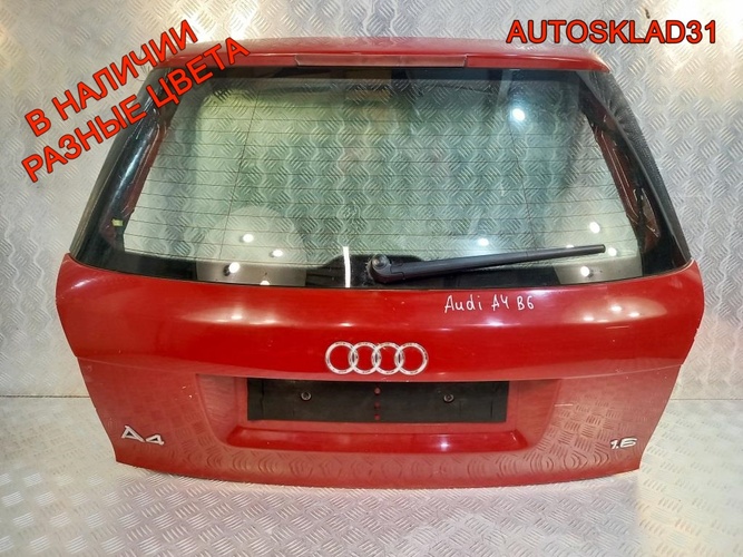 Дверь багажника со стеклом Audi A4 B6 8E9827023B