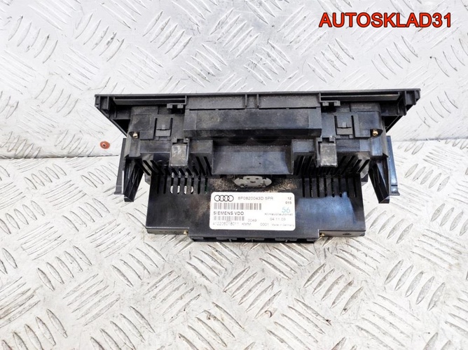 Блок управления климатом Audi A3 8P 8P0820043D5PR