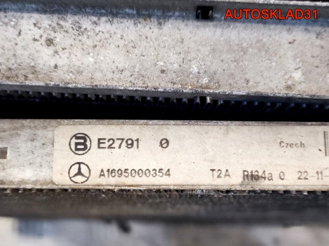 Кассета радиаторов Mercedes Benz W169 1695000303