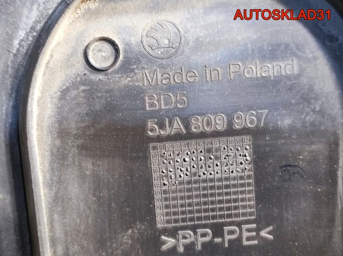 Локер передний правый Skoda Fabia 3 6V0809958A