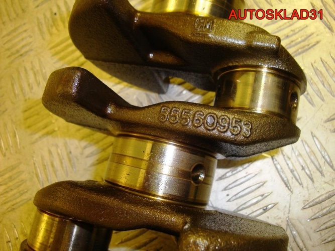Коленчатый вал для Опель Астра Аш Z16 XER 55560953