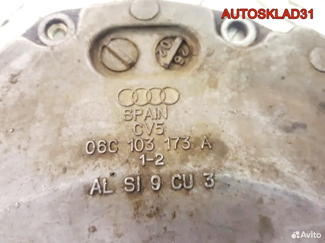 Крышка сальника Audi A6 C5 3.0 AVK ASN BBJ