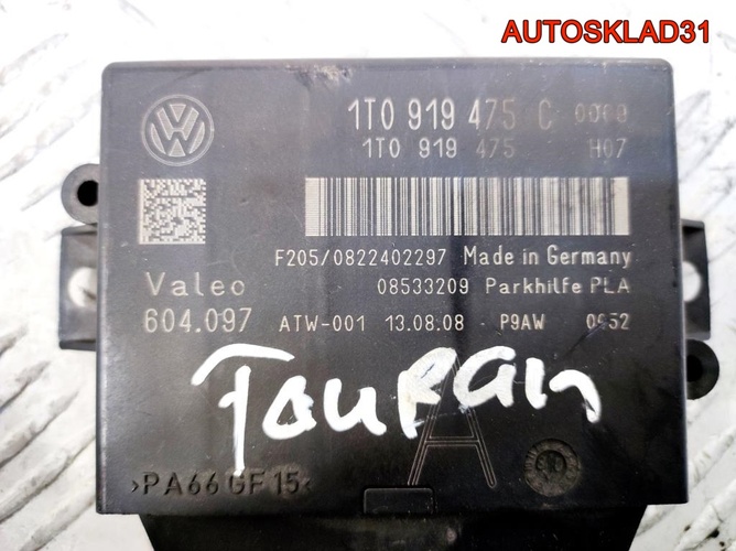 Блок парктроников Volkswagen Touran 1T0919475C