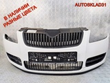 Бампер передний Skoda Fabia 2 5J0807221 (Изображение 2)