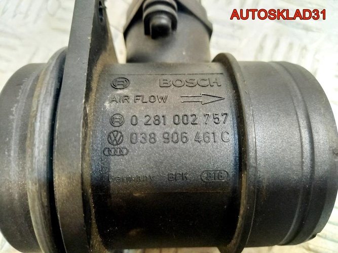 Расходомер воздуха VW Golf 4 1.9 TDI 038906461C
